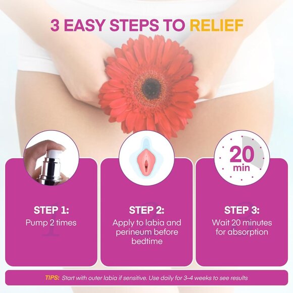 Vigority Bioidentical Estriol Cream Targets Vaginal Dryness & Irritation - Picture 3 of 6